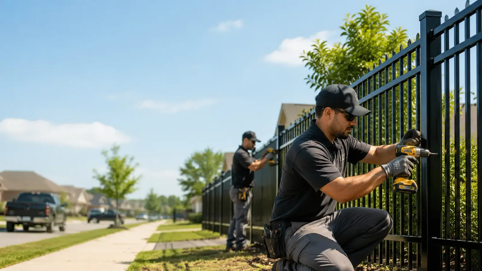 Metal Fence Installation in Spencer, OH